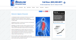 Desktop Screenshot of bigelowchiropractic.com